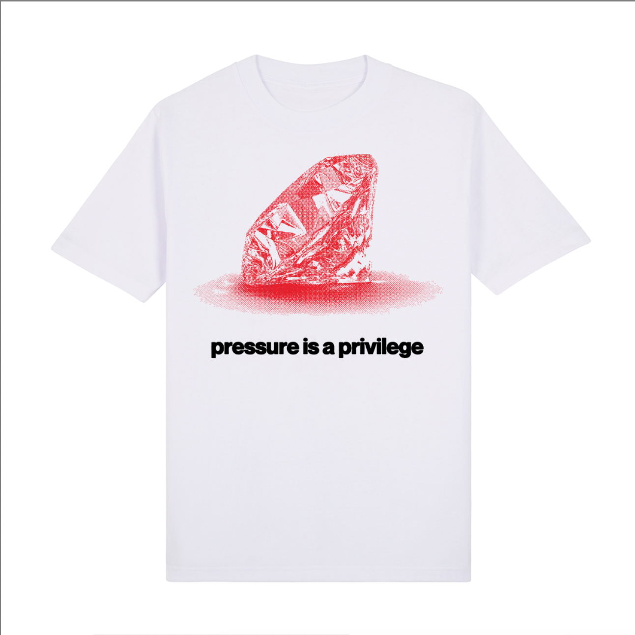 Pressure Is A Privilege - White